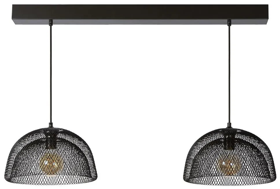 Lucide 78387/02/30 - Csillár zsinóron MESH 2xE27/60W/230V