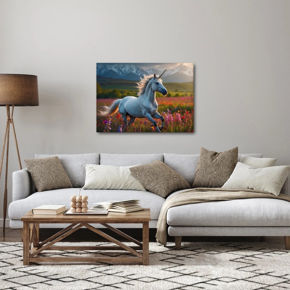 Kép - Egyszarvú (70x50 cm)