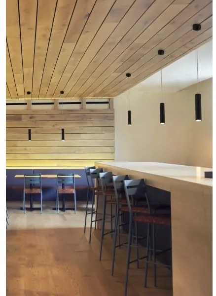 FARO 29895 - LED Csillár zsinóron ORA LED/4W/230V fekete