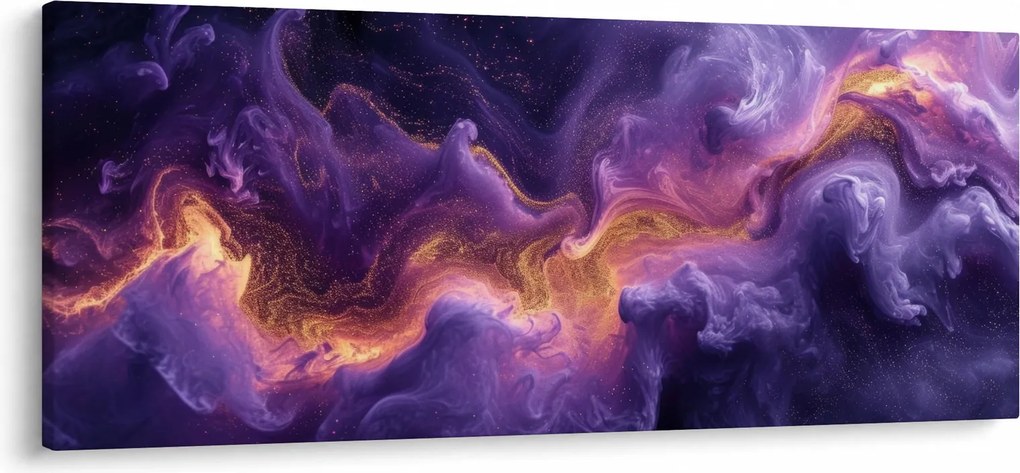 Kép - Bíbor köd (120x50 cm)