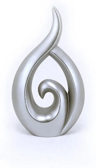 Galeya szatén nikkel fém karnis végzáró elem