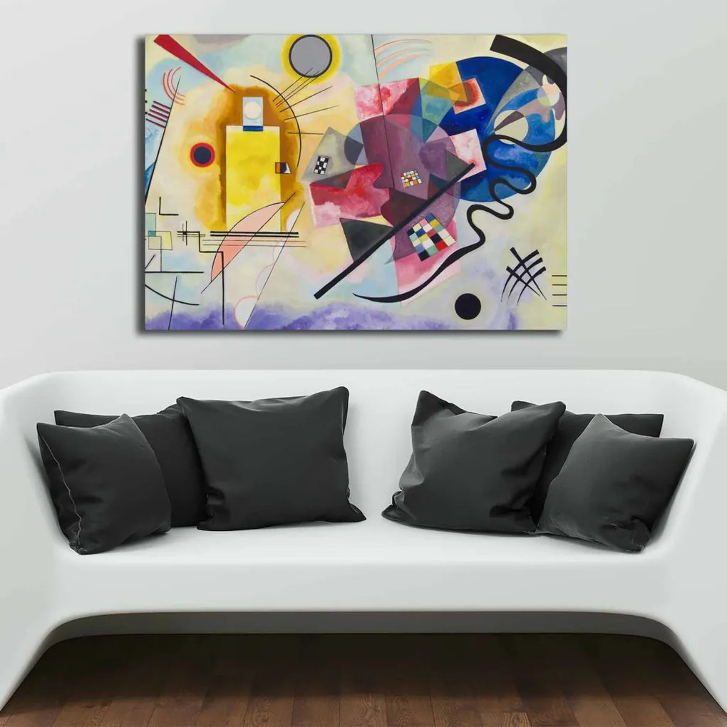 70100KANDINSKY028 Kandinsky vászonkép, 70 x 100 cm