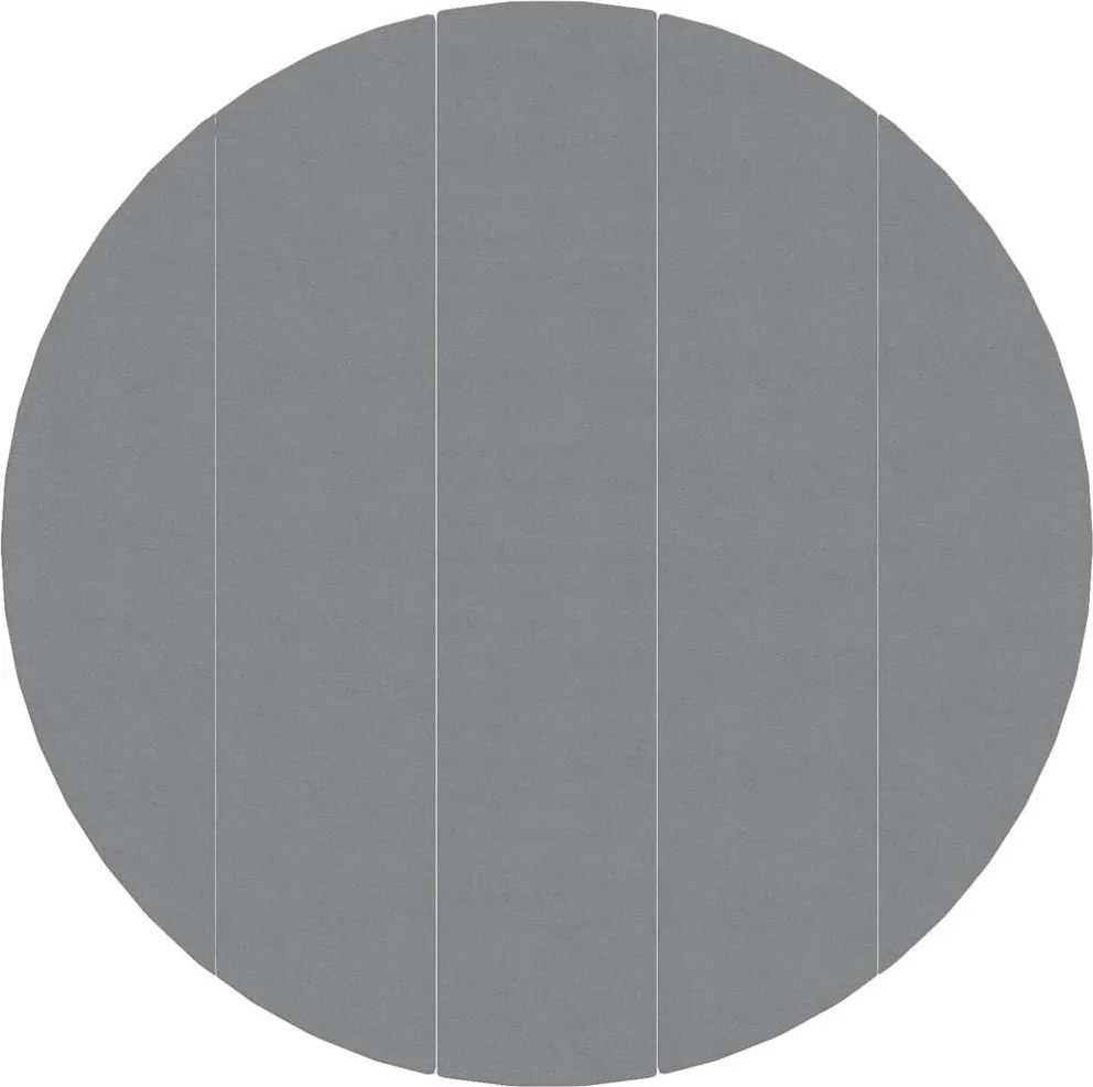 Világosszürke poliészter geotextília medencealátét Ø 550 cm