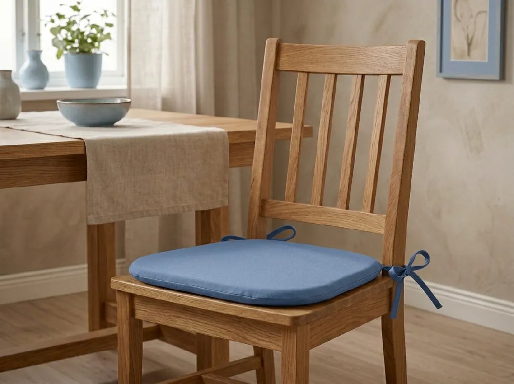 BASIC kék székre való párna
