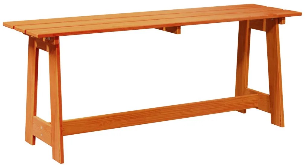 Kerti pad Barna 119 x 35 x 47 cm Tömör fenyőfa