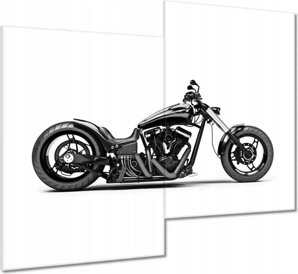 Vászonkép 80x70 Chopper Motor