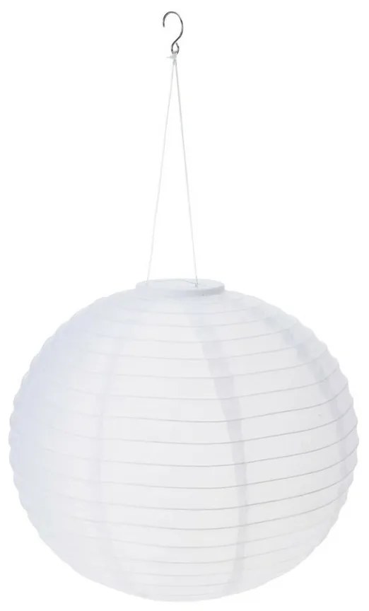 ProGarden Ball Solar függő LED lámpatest, átmérő 40 cm, meleg fehér