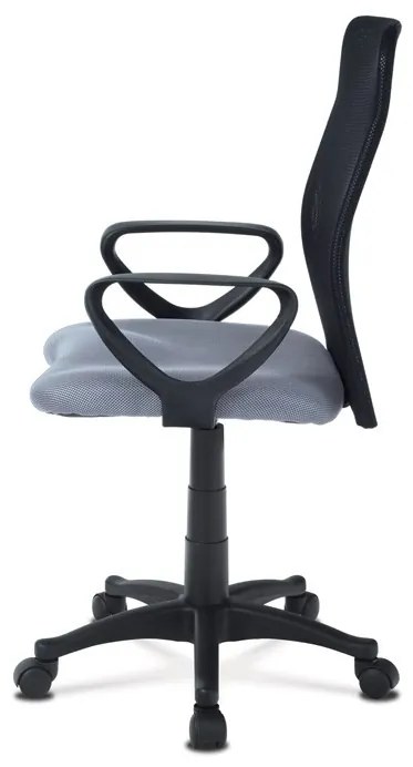 Gyerek Forgószék, Állítható Magasság, Szürke Hálós. KA-B047 GREY