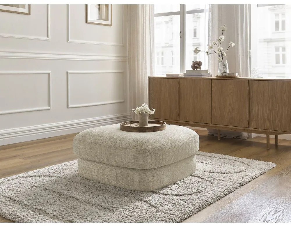 Bézs zsenília lábtartó Leonore – Bobochic Paris