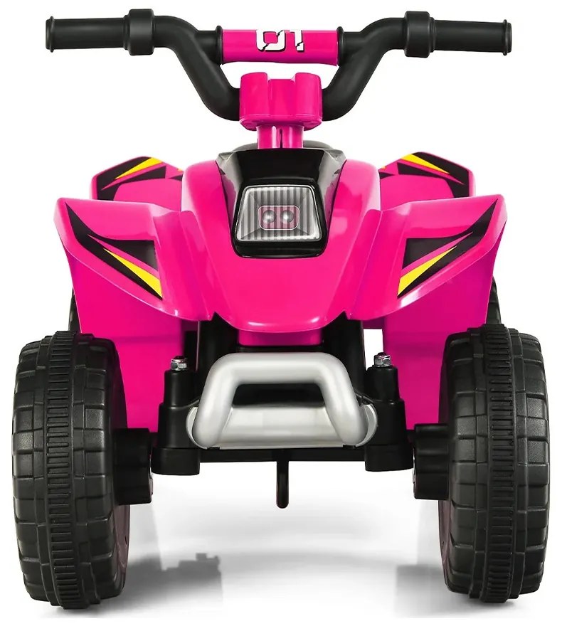 Akkumulátoros gyermek quad, rózsaszín