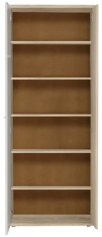 Komód/Cipőtartó SIMO sonoma tölgy/fehér