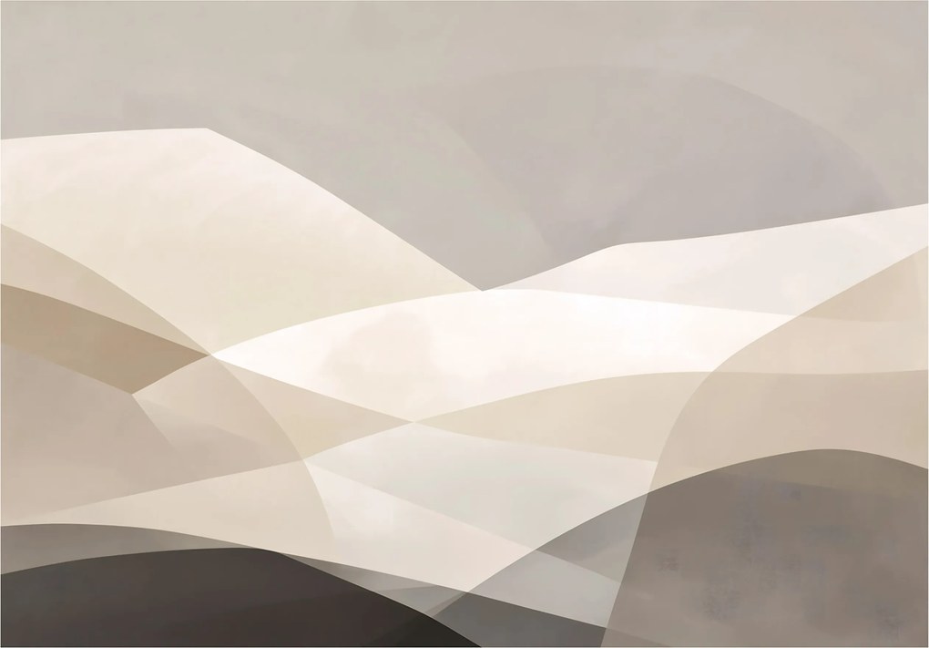 Fotótapéta Absztrakt Bézs Boho Hálószoba Nappali Tapéta Flizelina 150x105