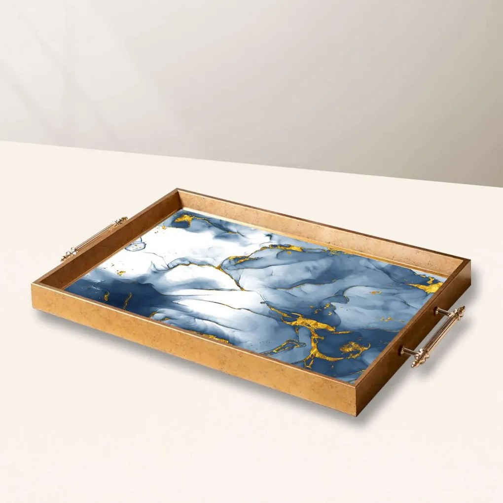 Üveg tálca, 38×24 cm – TPEA10043