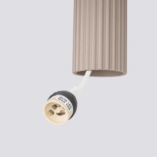 Brilagi - LED függeszték kábellel CRESTO 1xGU10/10W/230V taupe
