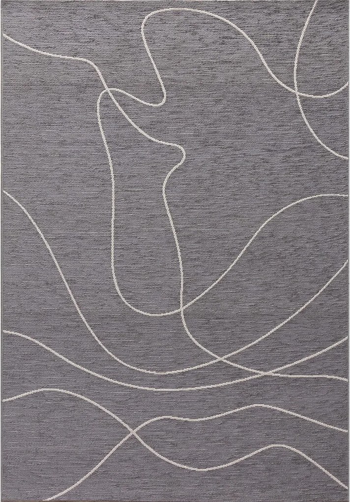 Dekoria Velvet szőnyeg 160x230cm wool/dark grey