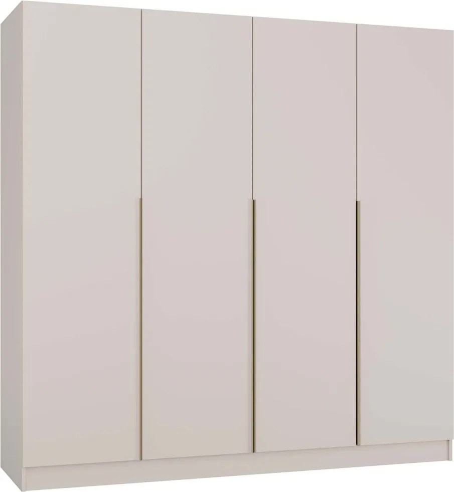 Senso 4D gardróbszekrény, 200x56.5x200 cm, kasmír