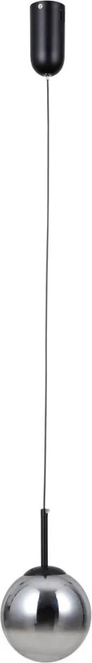ITALUX PND-34381-1-BK VELADA Egyágú Függesztett Lámpa Fém LED IP20