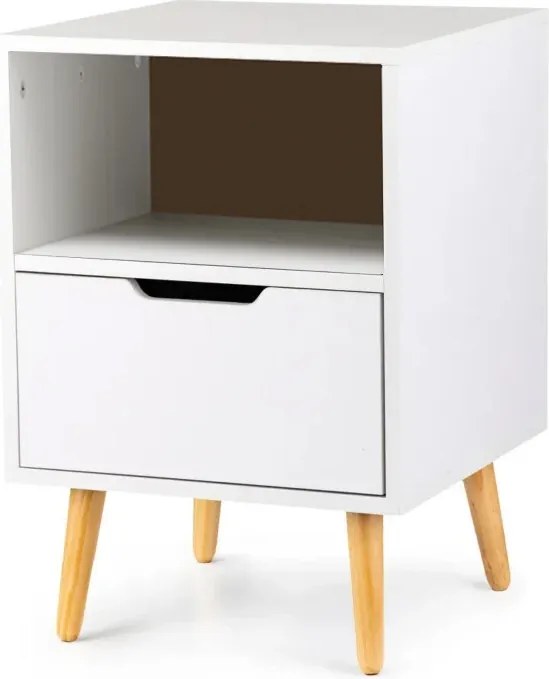 Éjjeliszekrény 60x30x53 cm fehér FUR1875-2