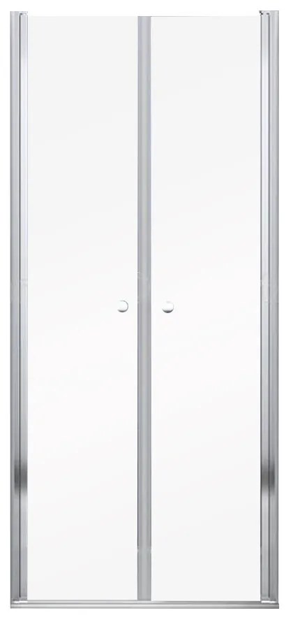 Saloon 80x195 cm kétszárnyú zuhanyajtó