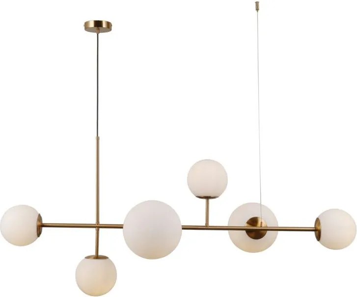 Italux modern függeszték vailante fehér mézédes itxpnd-31221-6-hbr