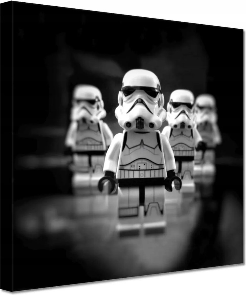 Vászonkép 60x60 Rohamosztagos figura