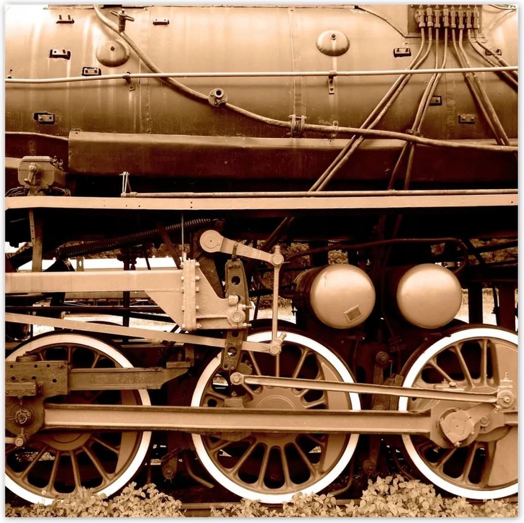 Poszterek 30x30 Mozdony meghajtás