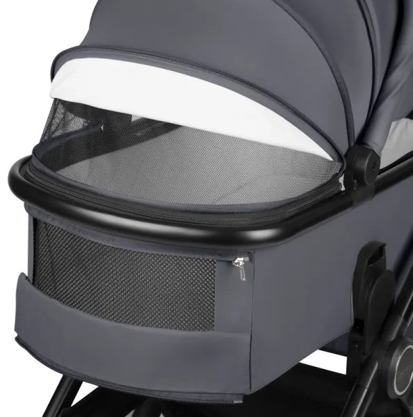 Lionelo - 3 az 1-ben kombinált babakocsi LAYLA Grey Stone