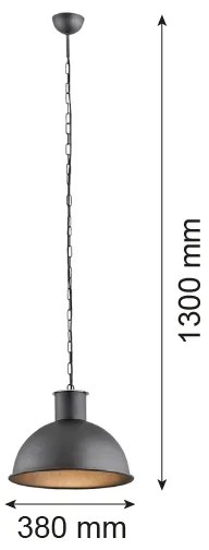 Argon 3192 - Csillár EUFRAT 1xE27/60W/230V