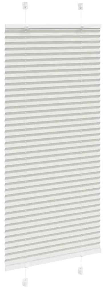 pliszírozott redőny világosszürke 65x100 cm szövetszélesség
