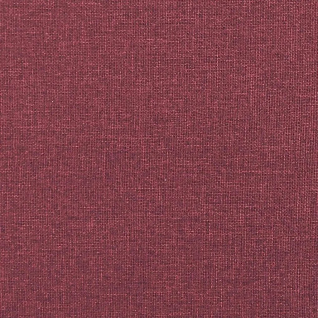 vidaXL forgatható íróasztali szék 54 x 58 x 90 cm Bordó Szövet