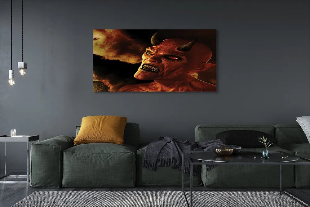 Canvas képek Ördög 100x50 cm