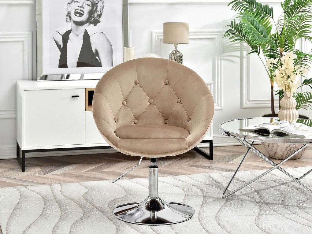 Fotel Lush 4 (bézs + fekete). 1110270