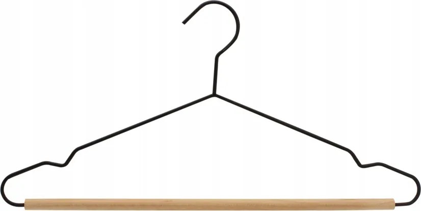 3 x ruhaakasztó ing Hvaler fekete