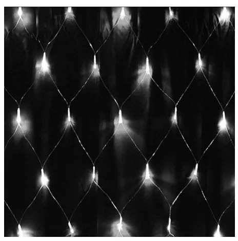 Orion BluMagix Beltéri Karácsonyi Led Fényfüggöny 1,5m*1,5m Hideg Fehér Színben