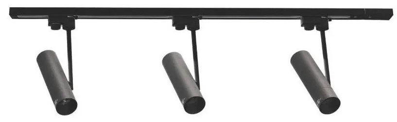 Zuma Line 3556 - Sínrendszerű spotlámpa LISA 3xGU10/35W/230V fekete