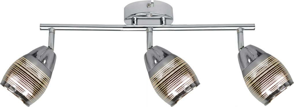 Fali lámpa Candellux Lighting ezüst E14 10 W