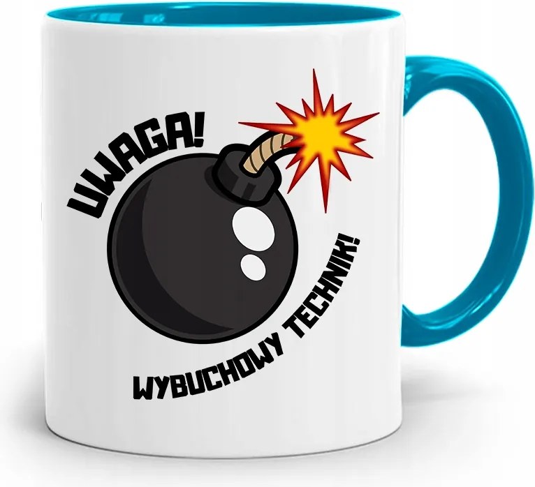 Technikusoknak Kék Ajándék Bögre fényképes nyomtatással