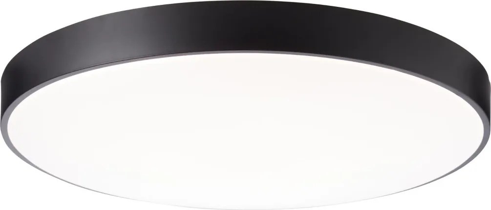 BRILLIANT HK17795S76 SLIMLINE Kerek Mennyezeti Lámpa Fehér, Fekete LED IP20