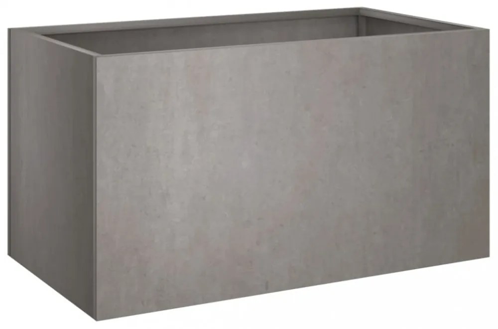 corten acél növénytartó 62x40x39 cm