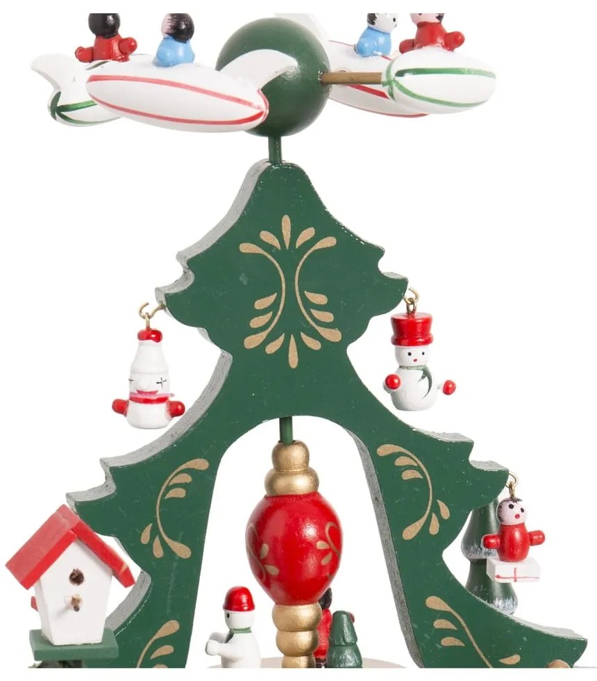 Fa zenélő figura (magasság 24 cm) Christmas Tree – Casa Selección