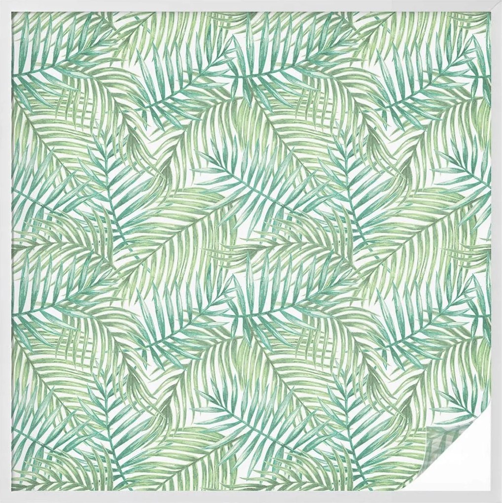 Szélvédőfólia Ablak Adatvédelem Zöld páfrány 100x100