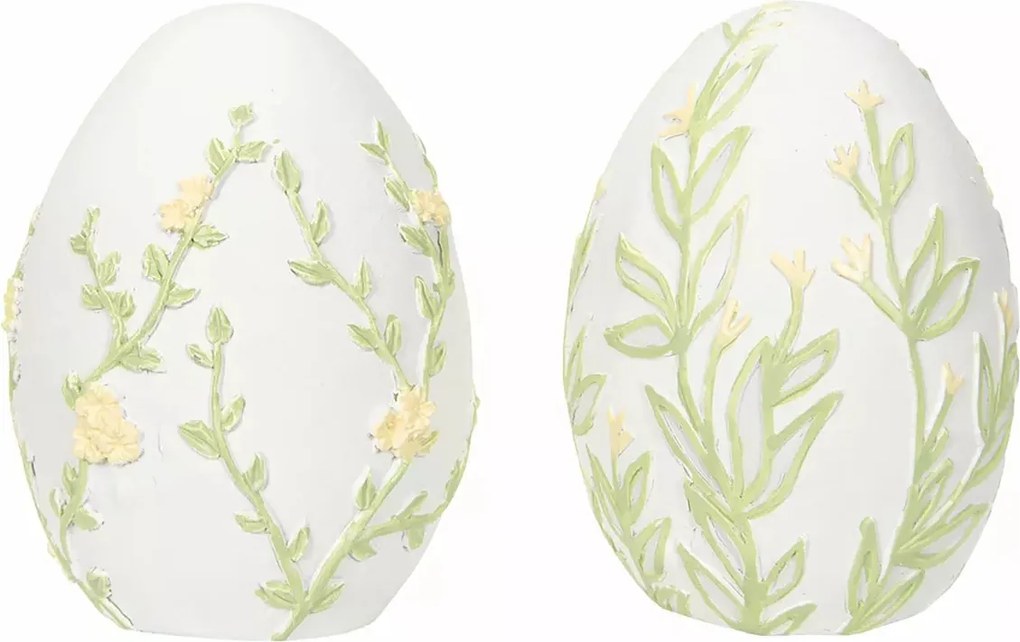 Húsvéti Figura Tojás tojás húsvéti asztal ajándék 2 db