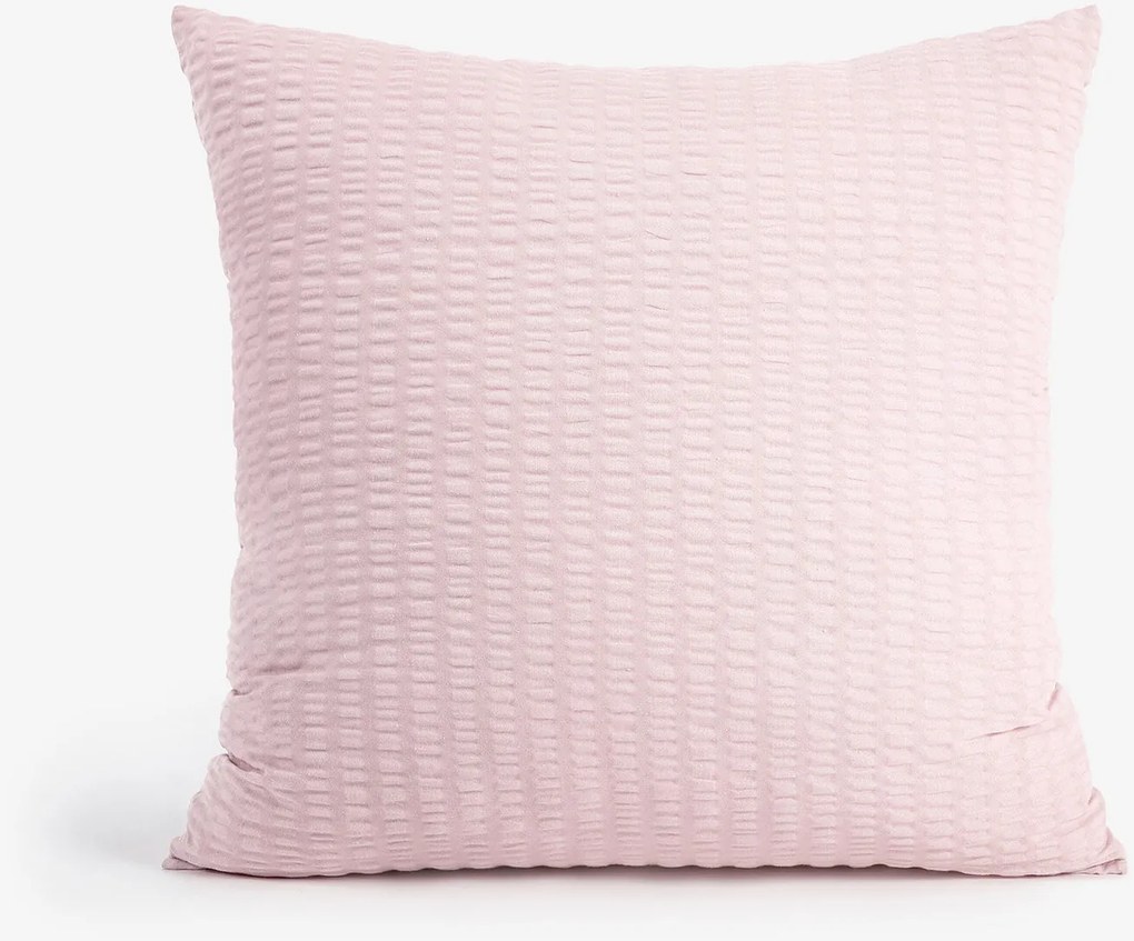 Goldea krepp párnahuzat - púderrózsaszín 40 x 40 cm