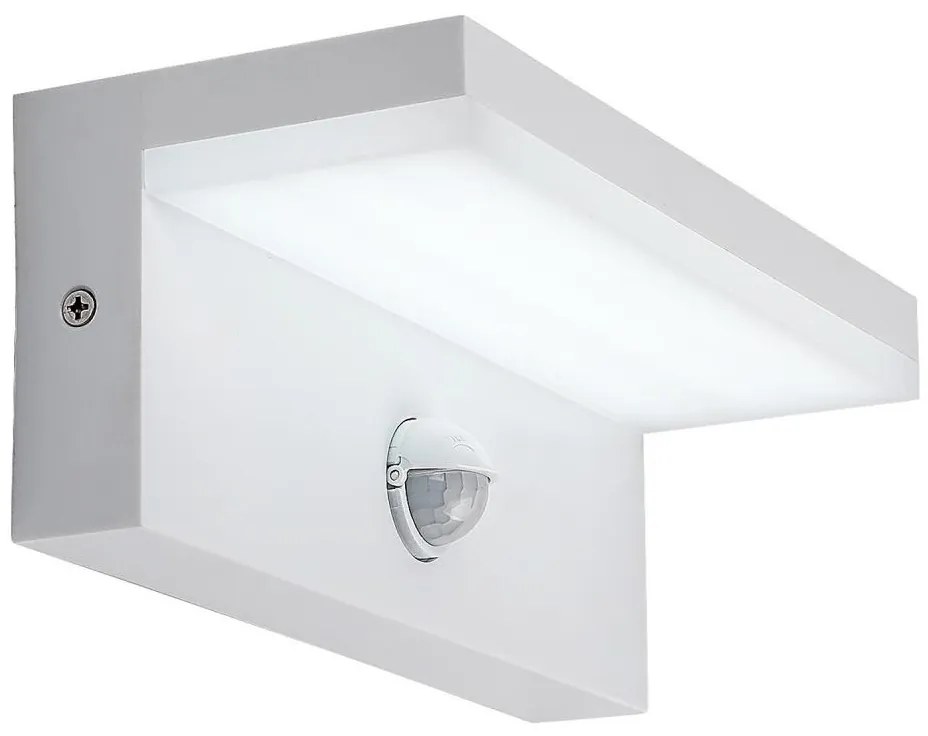 Rabalux Rabalux 77116-LED Kültéri fali lámpa érzékelővel ZARAGOZA LED/9W/230V IP54 fehér RL77116