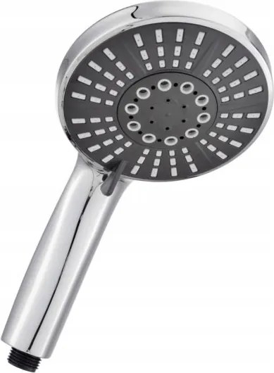 Loge Roa 5 fúvókás Zuhanyfej , króm, 12 cm átmérőjű