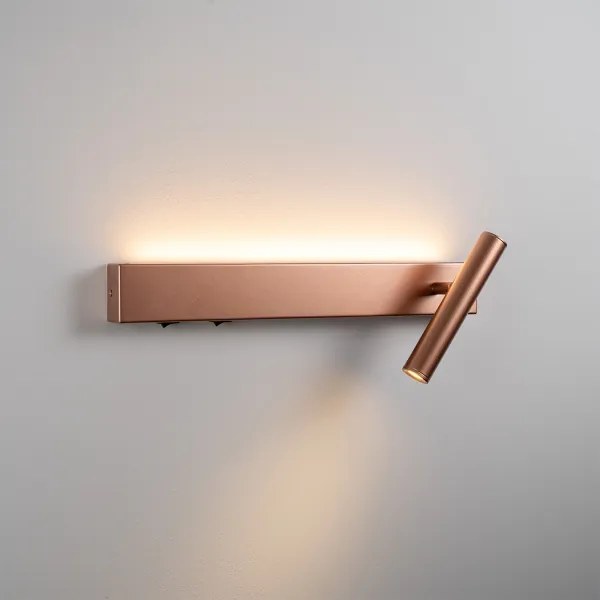 BRILAGI -LED fali spotlámpa ARLIX LED/3W/230V + LED/7W bronzszínű CRI 90