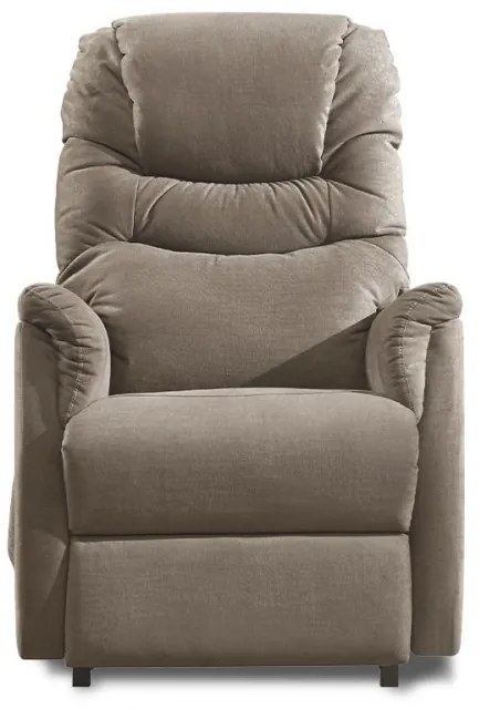 Fotoliu Pentru Tv Și Relaxare Cu Control Electric Textil Capucino Tv-1171