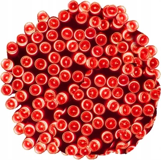 Karácsonyfa Fényfüzér 200 Led 16M Piros Kültéri