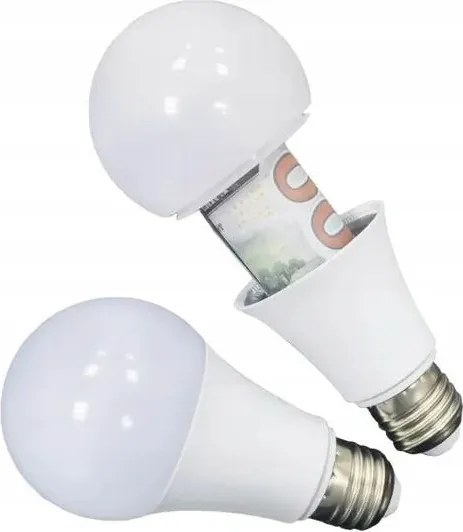 Titkos Rejtett Tároló Led Izzó Tabletta Hamvak Pénz Arany