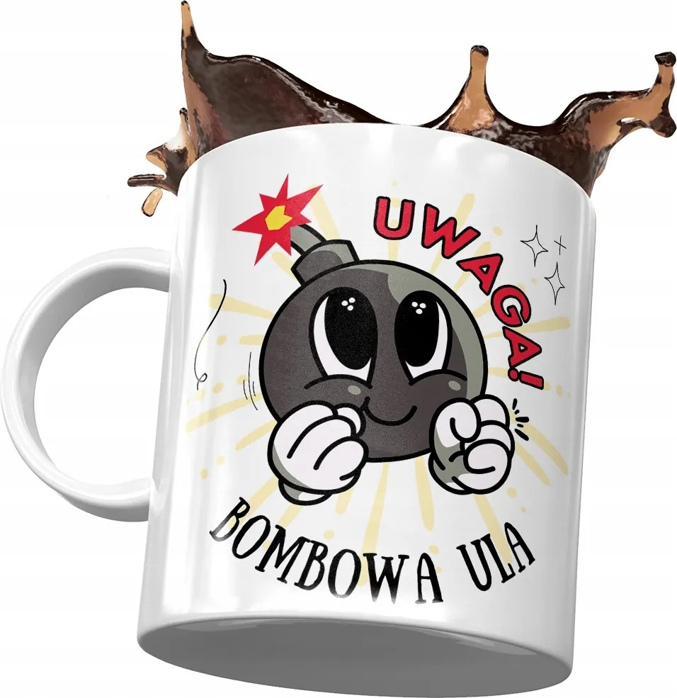 Bögre Ursula Kaptár Barátnő Feleség Nyomtatott Fotóval